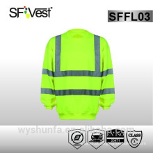 EN ISO hi vis vestuário de trabalho vestuário de protecção camisola de segurança Uniformes de Segurança